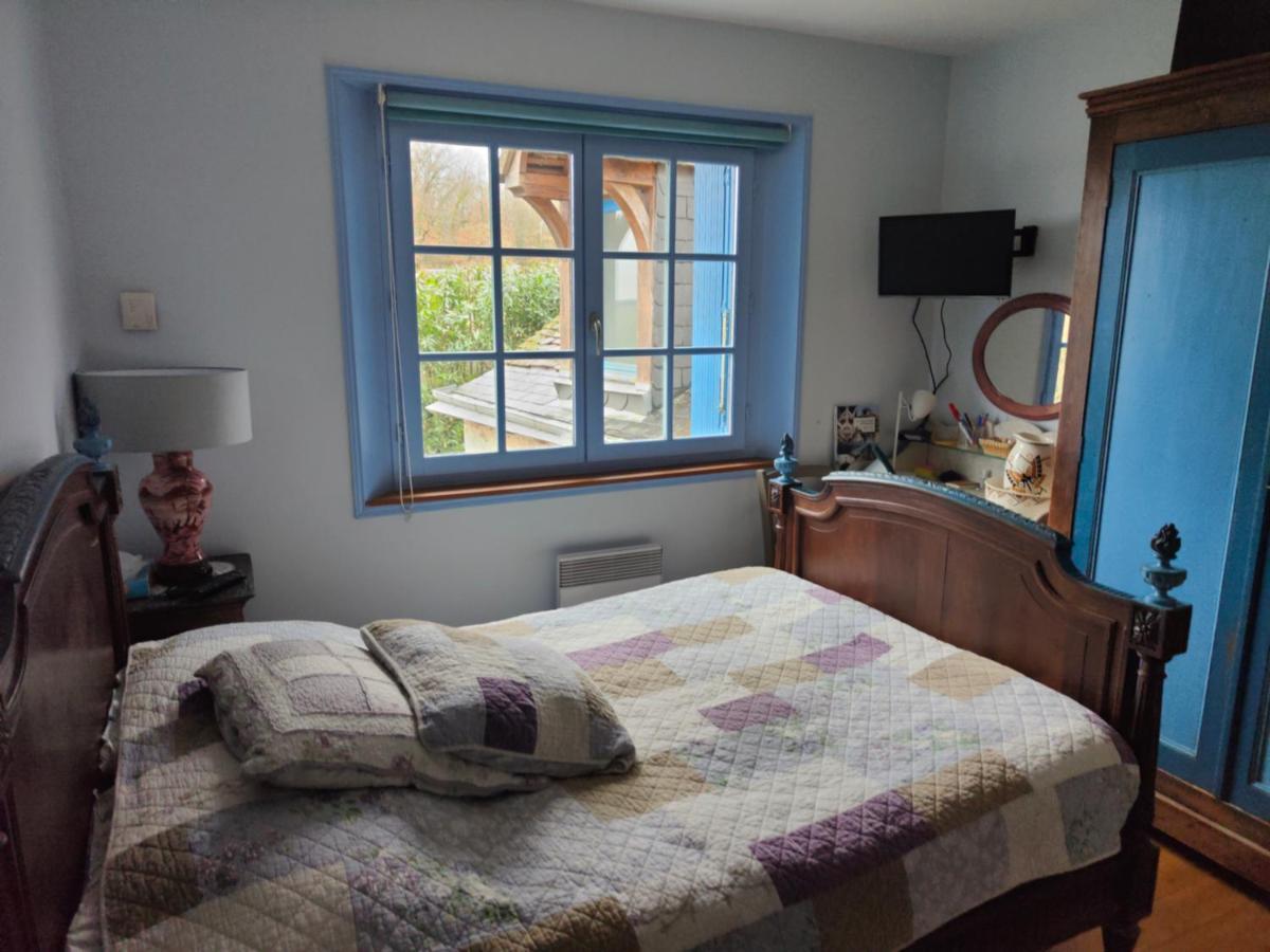 La Maison Bleue De Husseau Ancienne Ferme Semi-troglodytique 18e Siecle Holiday home