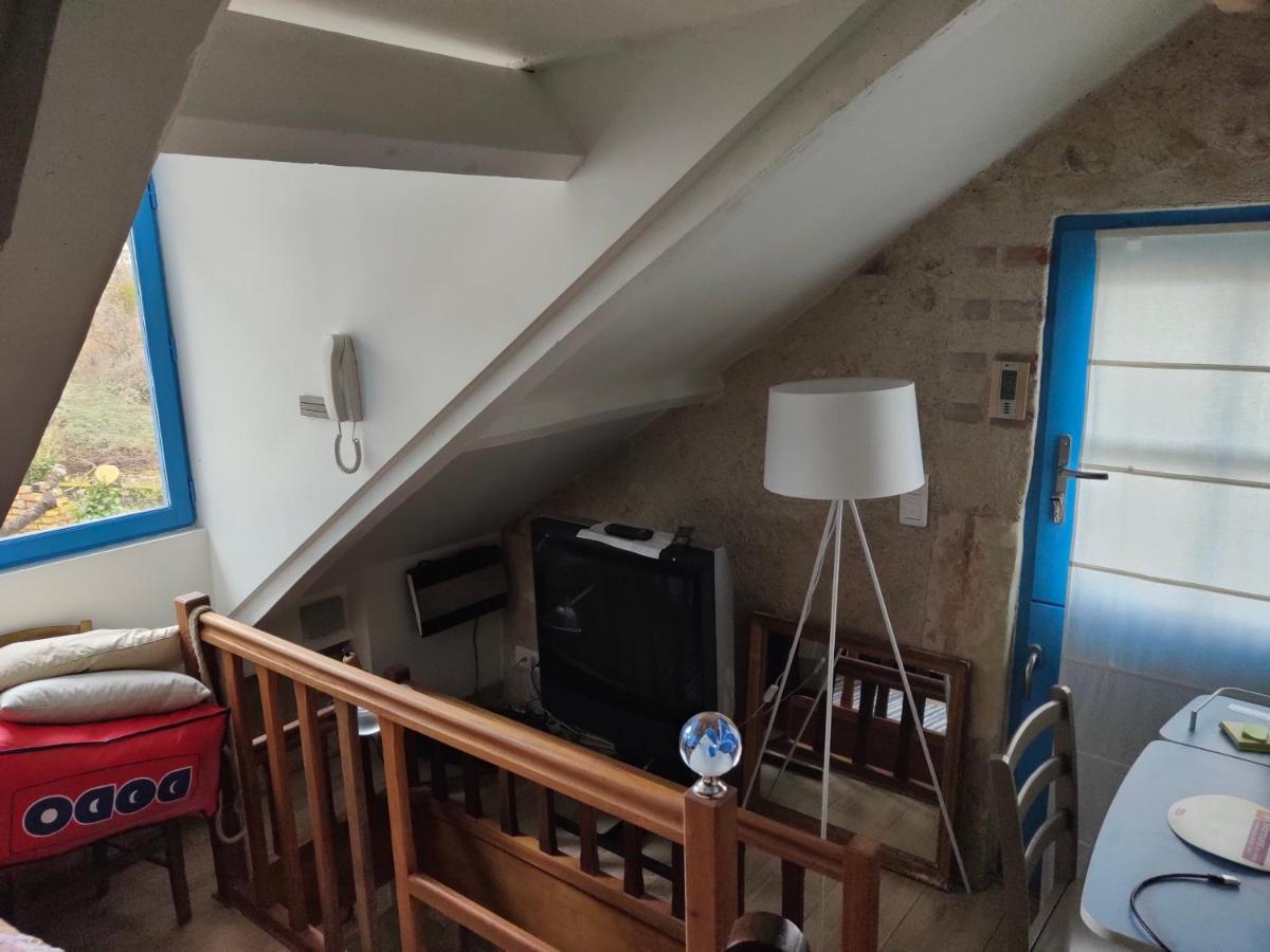 La Maison Bleue De Husseau Ancienne Ferme Semi-troglodytique 18e Siecle Holiday home *